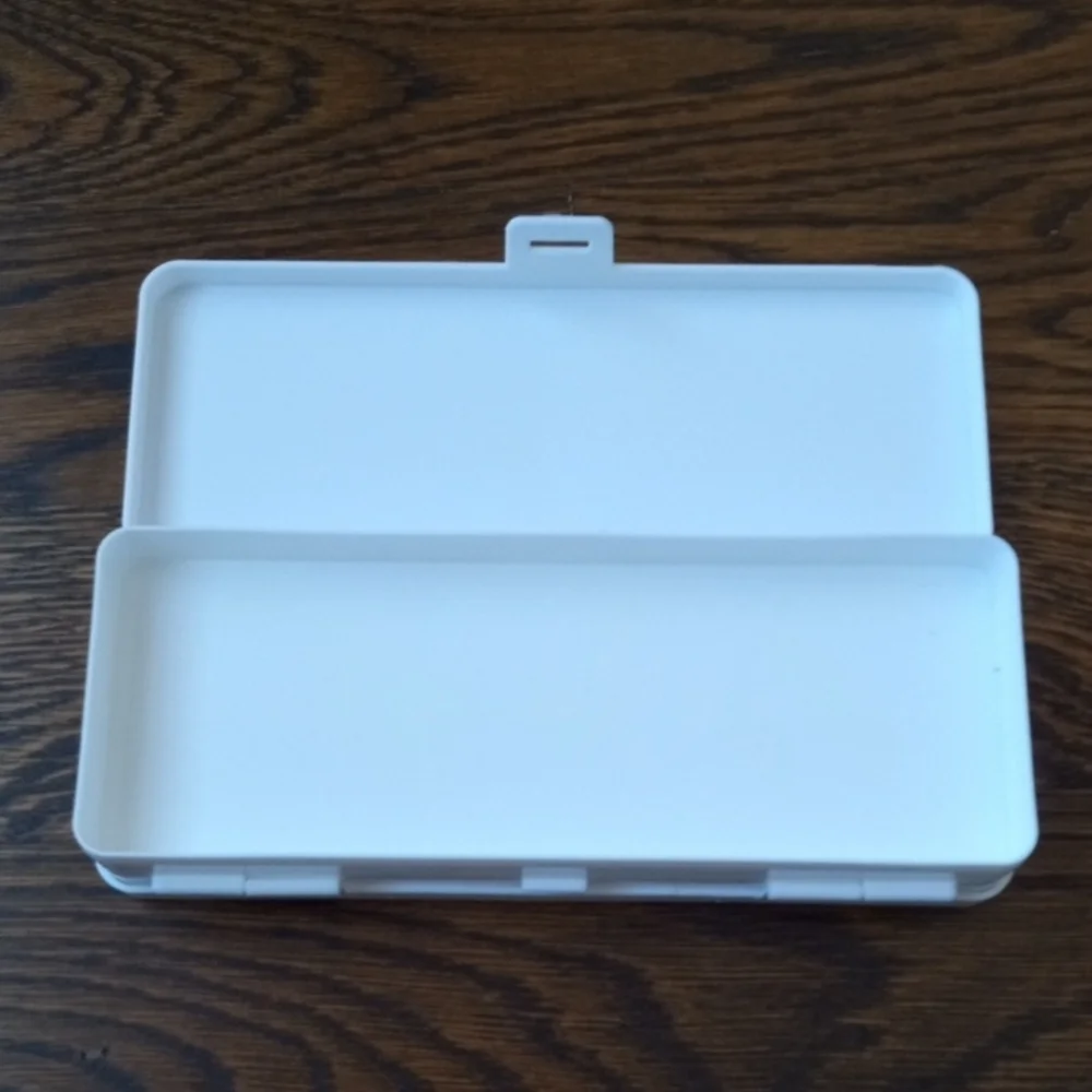 White Plastic Storage Case